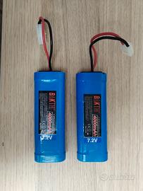 2 batterie NiMH 6V 4000mAh