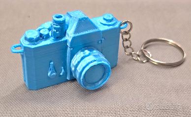 Nikon Portachiavi Stile Nikon 5 cm azzurro silk