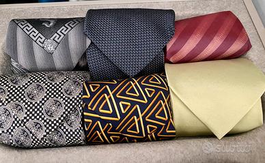 Cravatte lotto marche TOP come nuove