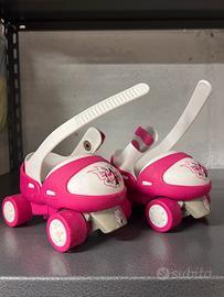 Mini pattini a rotelle da scarpa per bambini