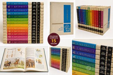 📚 COLLEZIONE COMPLETA “I QUINDICI” – 15 VOLUMI OR