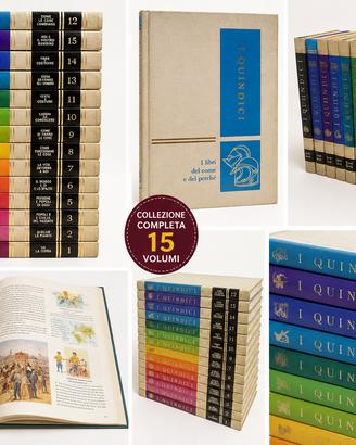📚 COLLEZIONE COMPLETA “I QUINDICI” – 15 VOLUMI OR