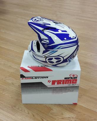 casco XS nuovo no fear prime enduro cross motard