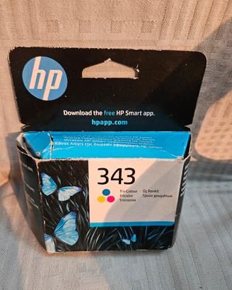 cartuccia stampante  hp 343 tre colori sigillata