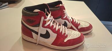  jordan 1 Chicago n. eur 45.originale. usato 