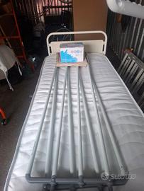 LETTO DEGENZA ELETTRICO TRE SNODI PIU ACCESSORI