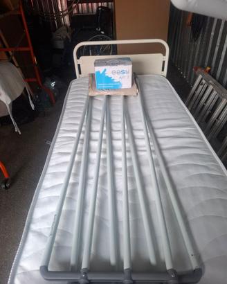 LETTO DEGENZA ELETTRICO TRE SNODI PIU ACCESSORI
