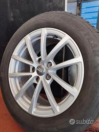 CERCHI ORIGINALI AUDI A6 R17 CON PNEUMATICI WINTER