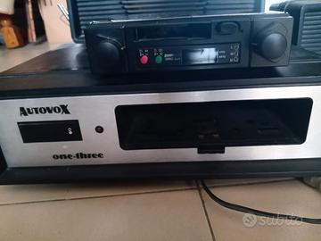 autoradio storica Sirio 934 + Autovox One-Three