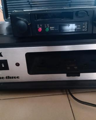 autoradio storica Sirio 934 + Autovox One-Three