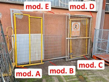 reti di protezione metalliche usate