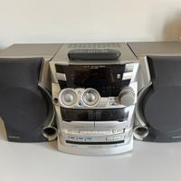 stereo kenwood mini hi fi component system xd-452