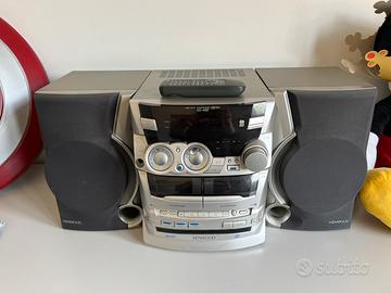 stereo kenwood mini hi fi component system xd-452