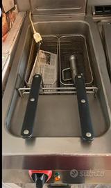 Friggitrice professionale a gas