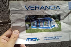 Veranda Roulotte taglia 7 conver Amalfi