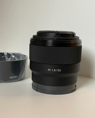 Ottica SONY FE 50mm 1.8