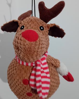 Renna peluche Cotone velluto artigianale 