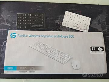 Kit mouse e tastiera spagnola wireless Hp 800