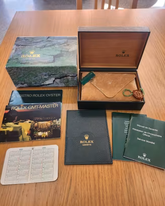 ROLEX GMT MASTER SET COMPLETO ITALIANO