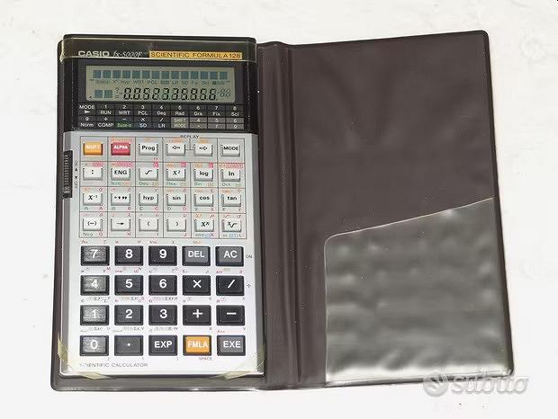 scientific formula 128 calculadora casio 5000