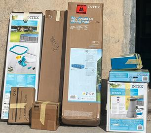 Piscina Intex 300x200 completa di accessori