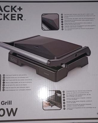 black+Decker contact grill nuova