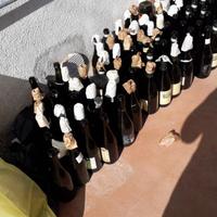 dono un centinaio di bottiglie pulite