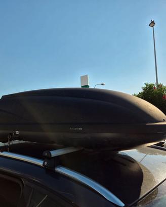 Box tetto auto Althura Evo 460L + Barre portatutto