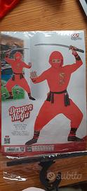 Costume da ninja taglia 7 - 8 anni