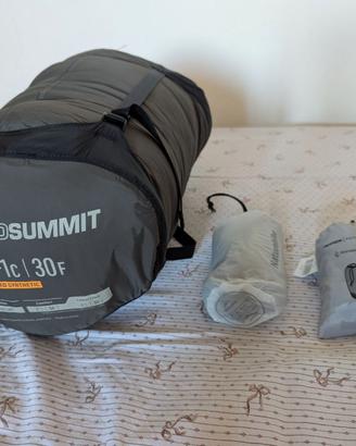 Sea to Summit Boab -1°C +NatureHike liner +sacca