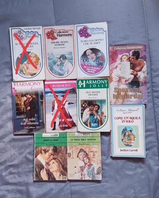 Lotto libri romantici tascabili