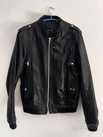 Giacca vera pelle DAVID MAYER NAMAN vintage