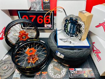 CERCHI MOTARD 17" KTM 125 250 300 450 TUTTI GLI AN