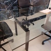 Tavolo Cassina in cristallo