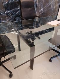 Tavolo Cassina in cristallo