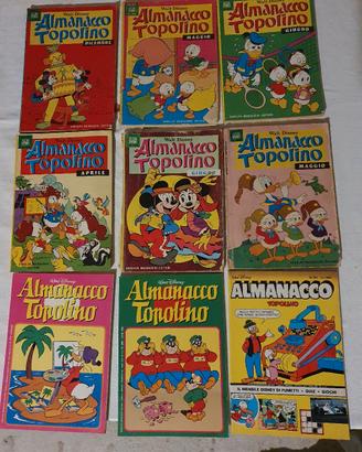 fumetti vintage almanacco Topolino 