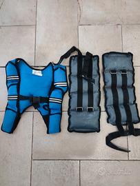 cavigliere+gilet con pesi