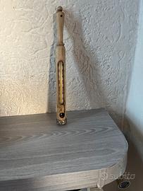 TERMOMETRO CASEARIO IN LEGNO VINTAGE