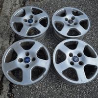 Cerchi In Lega Da 15" Per Peugeot 206 - 207 - For