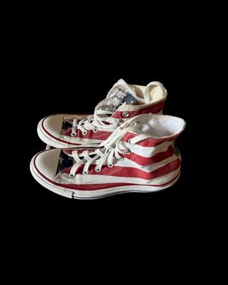 Converse bandiera americana 
