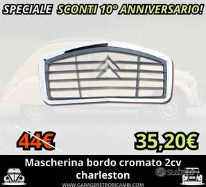 CITROEN 2CV Mascherina anteriore bordo cromato