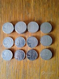 MONETE 100 LIRE MINERVA ANNI DAL 1956 AL 1969