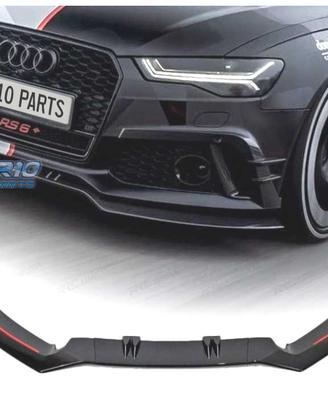SPOILER LIP AUDI A6 16-18 LOOK RS6