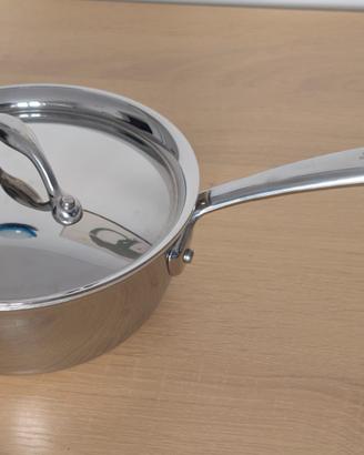 Salsiera Acciaio inox 16cm Lagostina con coperchio