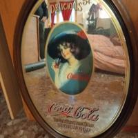 Specchio ovale Coca Cola Vintage