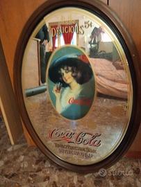 Specchio ovale Coca Cola Vintage