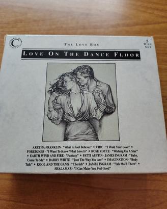 Raccolta 5 CD Love on the dance floor