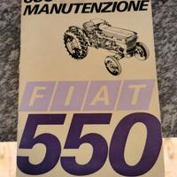 libretti trattore fiat 550 e 640