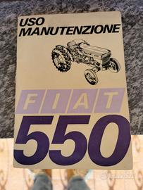libretti trattore fiat 550 e 640