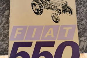 libretti trattore fiat 550 e 640